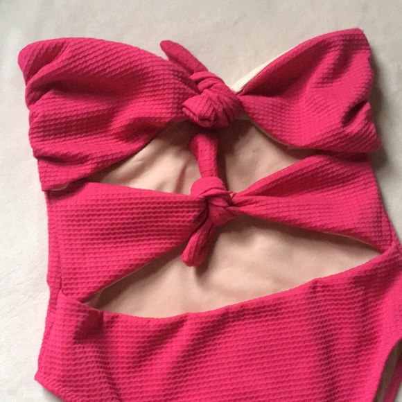 Loverbird Tropicana Tie Front👙Bathing Suit - Picture 2 of 4